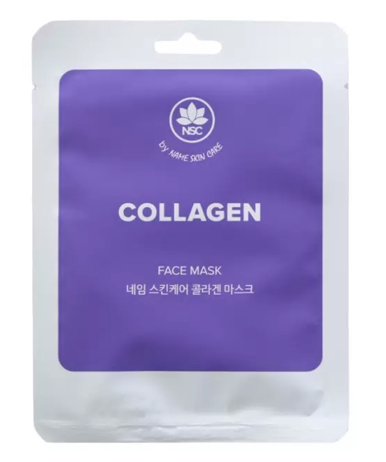 NAME SKIN CARE NAME SKIN CARE Маска тканевая для лица с Коллагеном, 22 г, 22мл