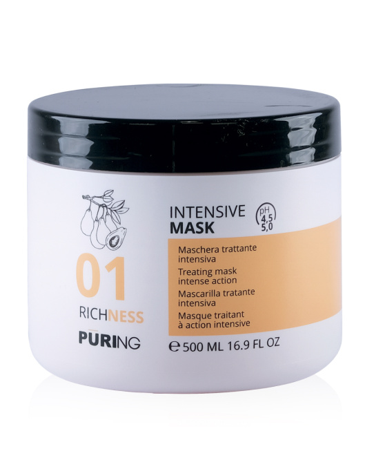 PURING Маска для волос интенсивного действия 01 RICHNESS, 500мл