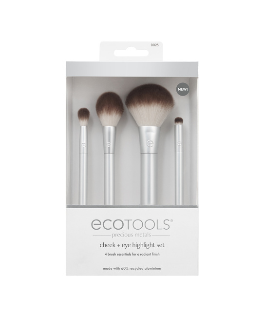 EcoTools Набор кистей для макияжа Precious Metals, 4шт (3)