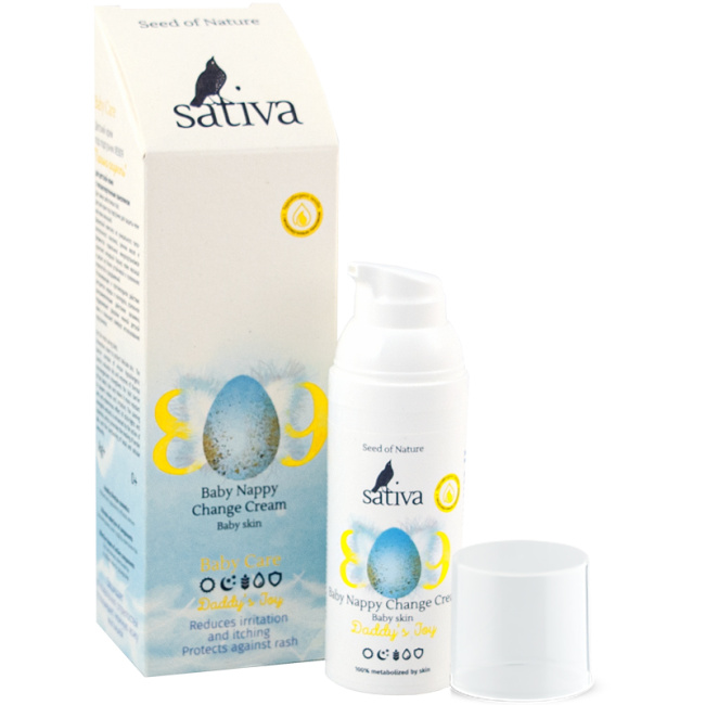 Sativa Детский крем под подгузник "Папина радость" №809, 50мл