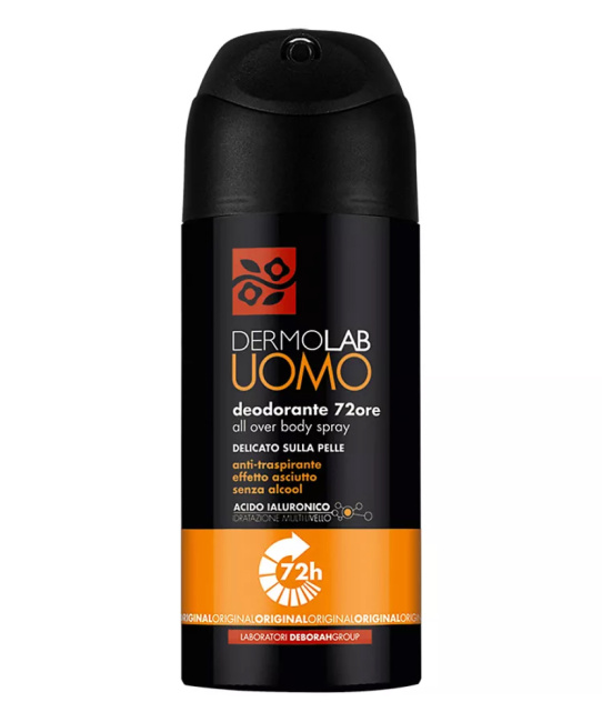 DERMOLAB Дезодорант Спрей для тела 72H ALL OVER BODY SPRAY ORIGINAL, 150мл