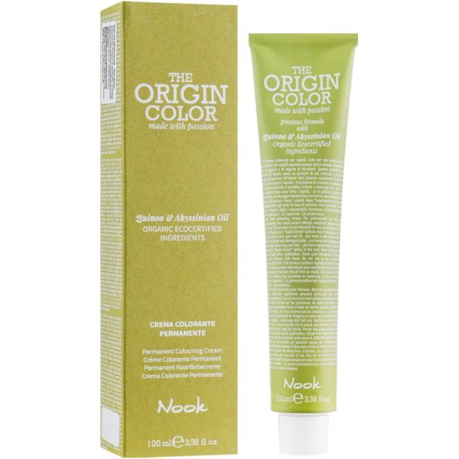 NOOK Крем-краска для волос 6.4 Медный темный блонд / Dark Blonde Copper, 100мл
