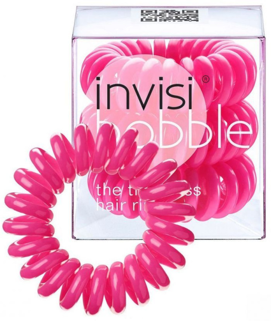 INVISIBOBBLE Резинка-браслет для волос ORIGINAL Candy Pink, 3шт