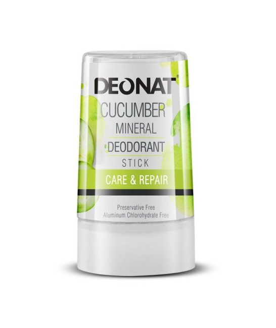 Deonat Дезодорант-кристалл стик с экстрактом огурца, 40г