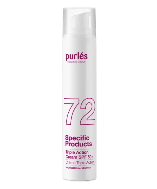 Purles 72 Крем с тройным действием SPF 50+, 50мл