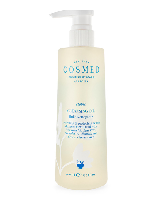 Cosmed Масло для душа очищающее увлажняющее защитное для сухой и и очень сухой кожи ATOPIA CLEANSING OIL, 400мл
