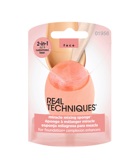 Real Techniques Спонж для макияжа с силиконовым краем Miracle, 1шт (5)