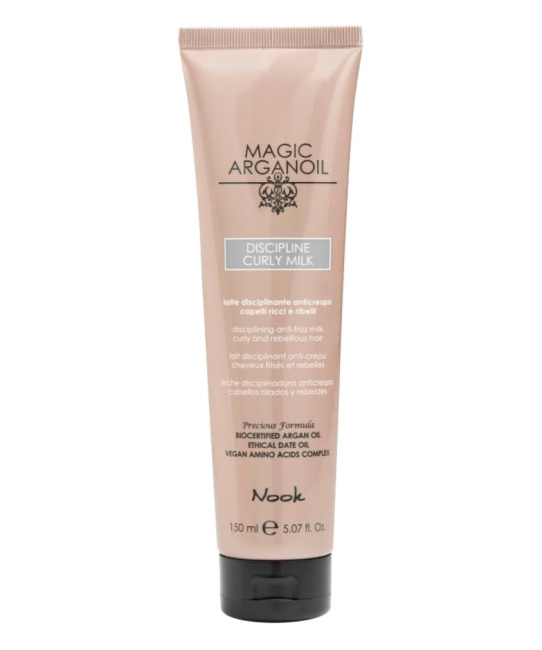 NOOK NOOK Молочко для гладкости вьющихся волос Magic Arganoil Discipline Curly Milk, 150мл
