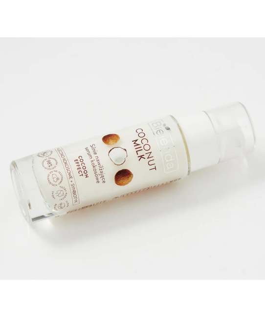 Bielenda Сыворотка высокоувлажняющая кокосовая COCONUT MILK COCOON EFFECT, 30мл (3)