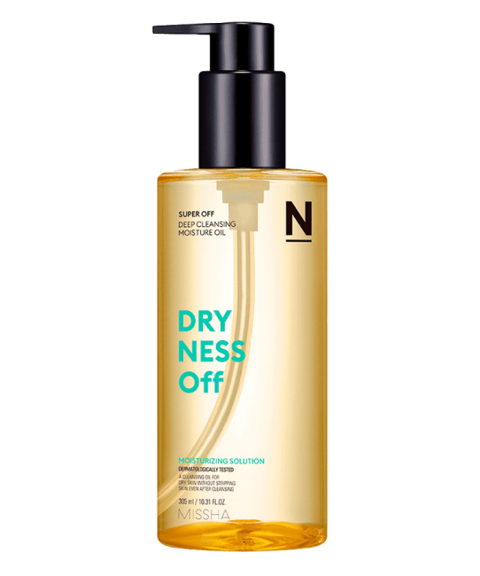 MISSHA Масло очищающее для лица Super Off Cleansing Oil (Dryness Off), 305мл