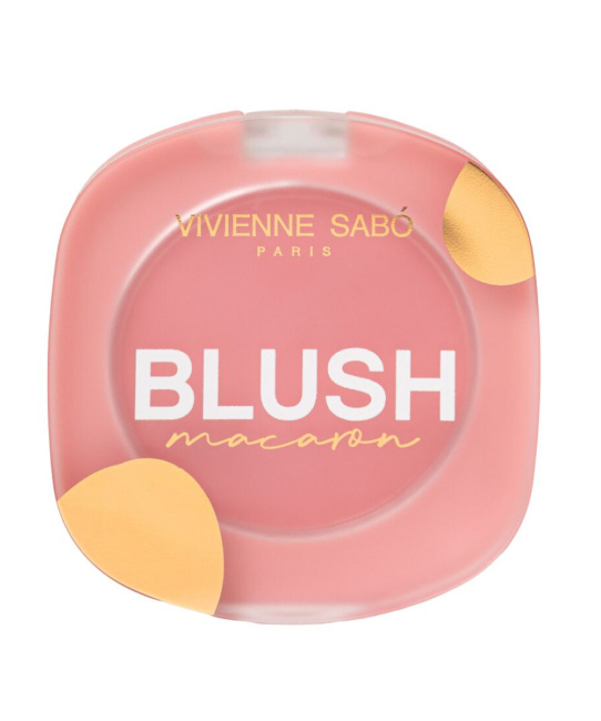 Vivienne Sabo Румяна матовые для лица Macaron тон 02 холодный розовый, 4.1г