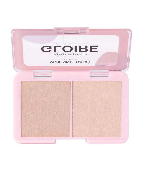 Vivienne Sabo Палетка хайлайтеров Gloire d'amour тон 02 персиковый, 6г (1)