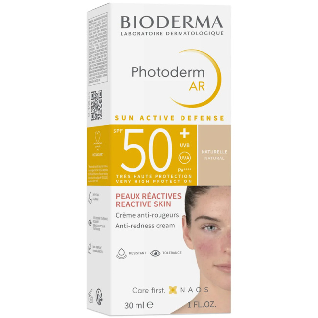 Bioderma Солнцезащитный тонирующий крем SPF 50+, 30мл (1)