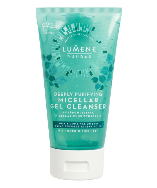 Lumene Мицеллярный гель для глубокого очищения кожи, 150мл