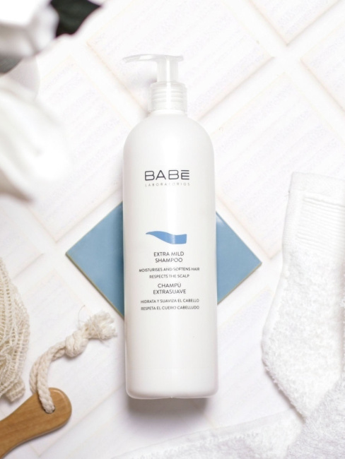 BABE Laboratorios Шампунь экстрамягкий, 500мл (3)