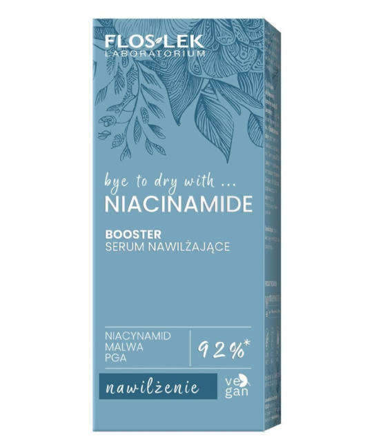 Floslek Увлажняющая сыворотка NIACINAMIDE BOOSTER HYDRATING SERUM, 30мл (2)