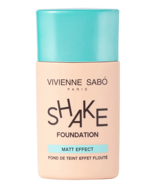 Vivienne Sabo Крем тональный матирующий "Shakefoundation matt" тон 04: темно-бежевый, 25мл