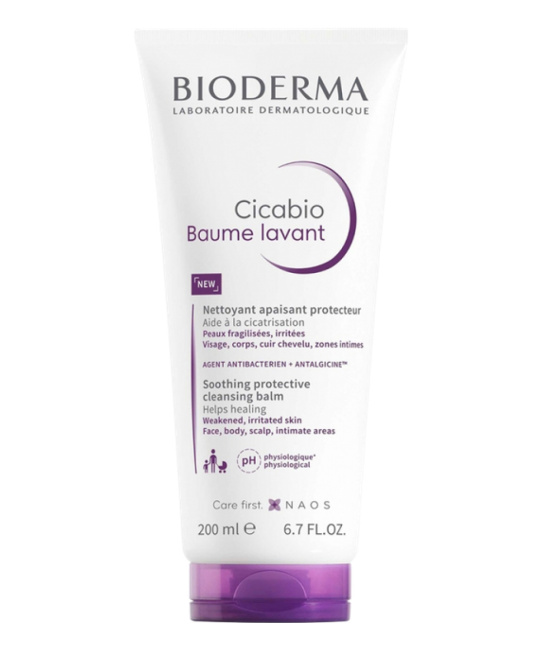 Bioderma Бальзам очищающий Baume Lavant Cicabio, 200мл