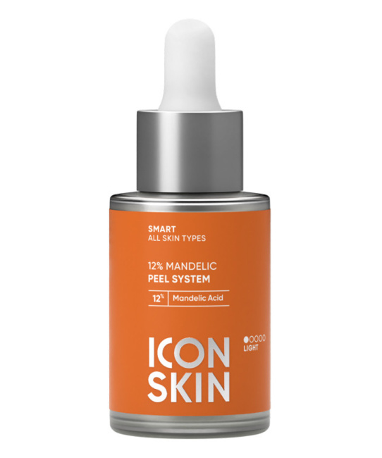 Icon skin Cмарт-пилинг система 12% Миндальная, 30мл