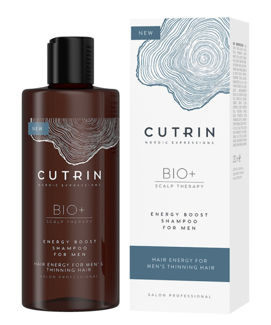 Cutrin Шампунь-бустер для укрепления волос у мужчин, 250мл (1)