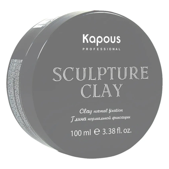 Kapous Глина для укладки волос нормальной фиксации, 100мл