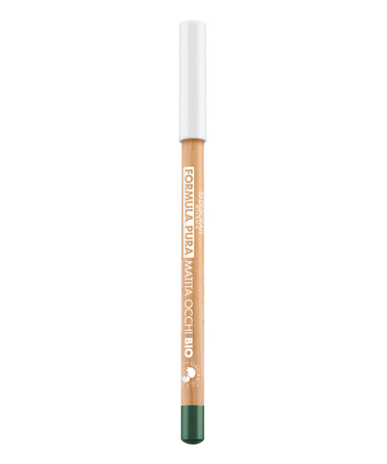 Deborah Milano Карандаш для глаз FORMULA PURA ORGANIC EYE PENCIL, тон: 04 Зеленый, 1.2г (2)