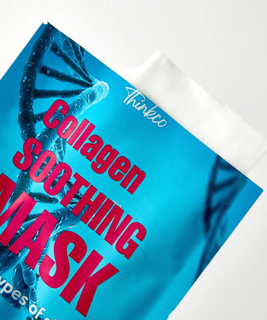 Thinkco Маска-салфетка для лица с коллагеном, COLLAGEN SOOTHING MASK, 23мл (2)