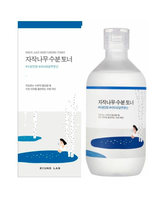 Round Lab Тоник увлажняющий для лица BIRCH JUICE MOISTURIZING TONER, 300мл (1)