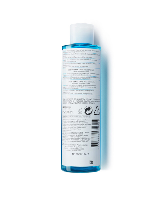 La Roche-Posay Тoник успокаивающий для чувствительной кожи лица и глаз, 200мл (3)