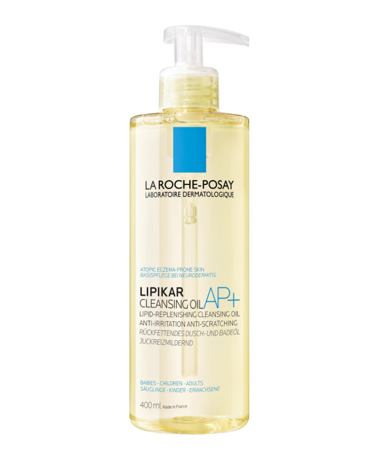 La Roche-Posay Масло липидовосполняющее смягчающее для ванны и душа, 400мл