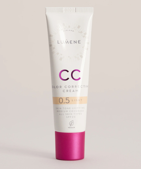 Lumene CC крем "Абсолютное совершенство" SPF 20, тон Светлый/ shade LIGHT, 30мл (3)