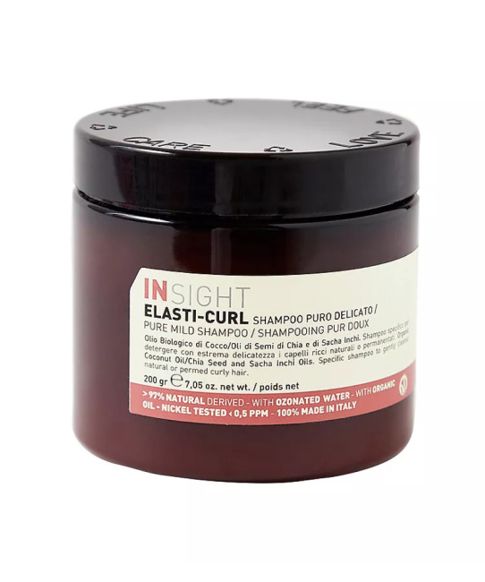 INSIGHT Увлажняющий шампунь-воск для кудрявых волос, 200гр