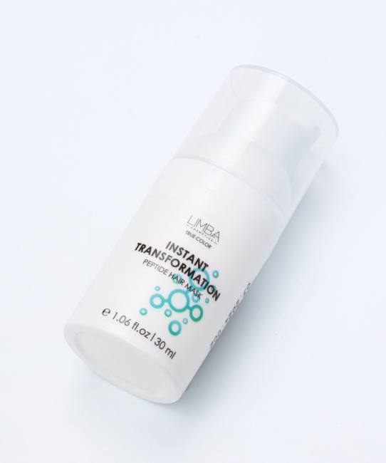 Limba Cosmetics Пептидная маска экспресс-восстановление для волос, 30мл (3)