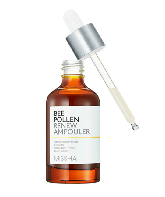 MISSHA Сыворотка обновляющая для лица Bee Pollen Renew Ampouler, 40мл (1)