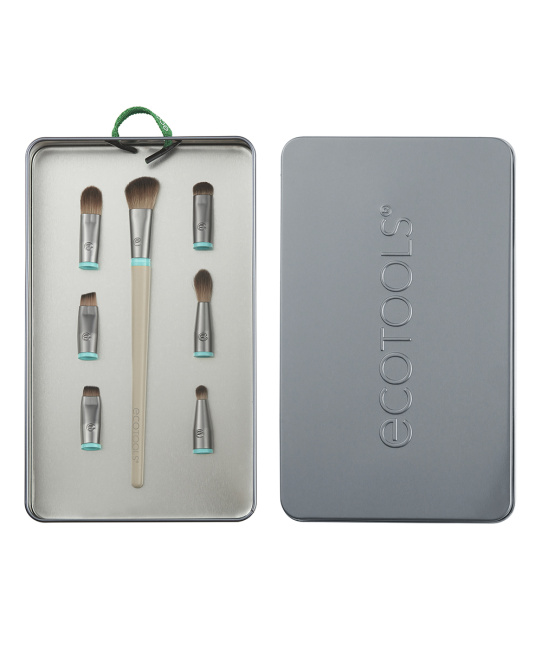 EcoTools Набор кистей для макияжа глаз Interchangeables, 8шт (1)