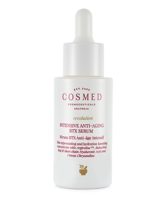 Cosmed Сыворотка косметическая интенсивная, увлажняющая с бакучиолом REVOLUTION INTENSIVE ANTI-AGING BTX SERUM, 30мл