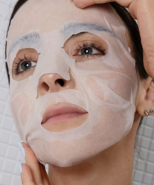 NAME SKIN CARE Маска тканевая для лица Восстановление и Сияние кожи, 22мл (3)