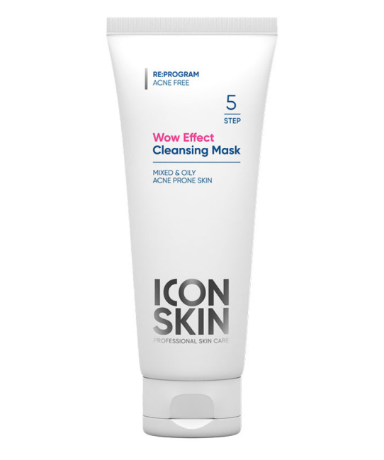 Icon skin Маска для лица очищающая WOW EFFECT, 75мл