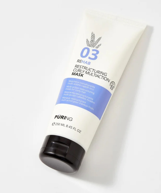 PURING Маска для кудрявых волос PR 03 REHAB, 250мл (1)