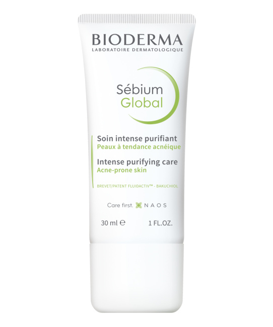 Bioderma Интенсивный очищающий уход для кожи, склонной к акне, 30мл