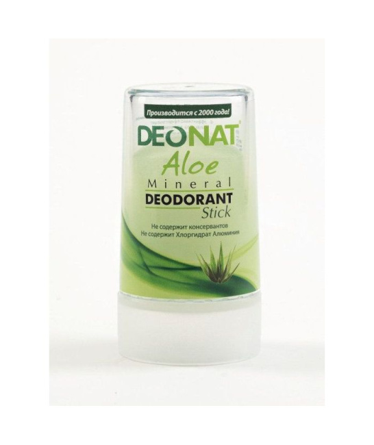 Deonat Дезодорант-кристалл стик с соком Алоэ, 40г
