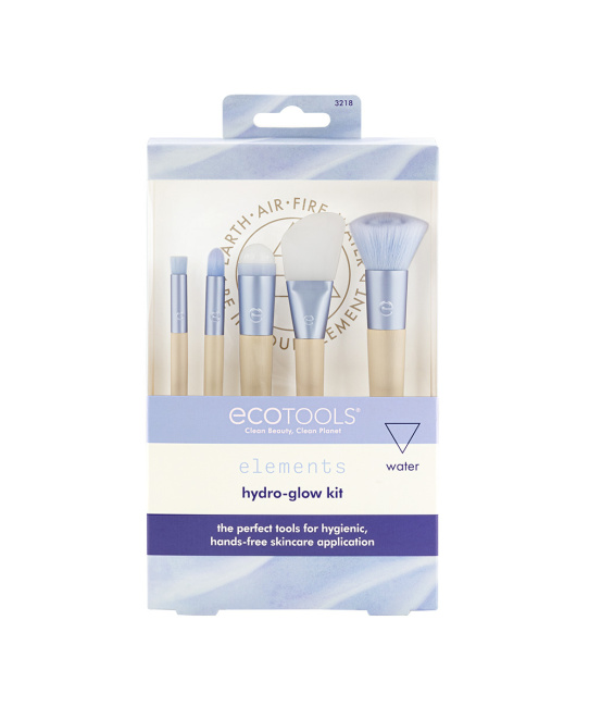 EcoTools Набор кистей для макияжа и нанесения уходовых средств Elements, 5шт (2)