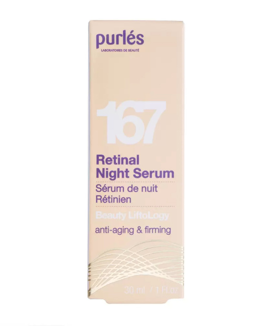 Purles 167 Ночная сыворотка для лица, шеи и декольте Retinal Night Serum, 301шт (2)