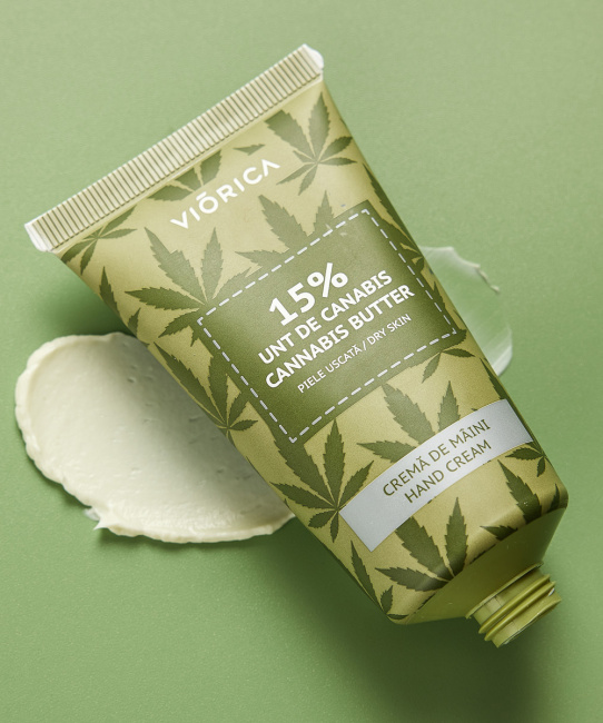 Viorica Крем для рук 15% Конопляное масло, 50мл (1)