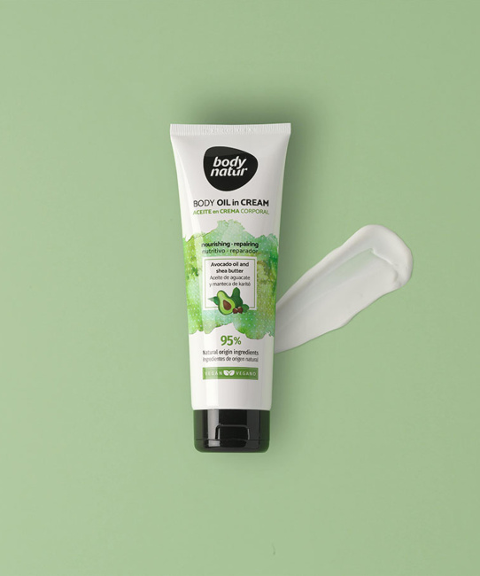 Body Natur Крем-масло для тела с маслами авокадо и макадамии, 250мл (3)
