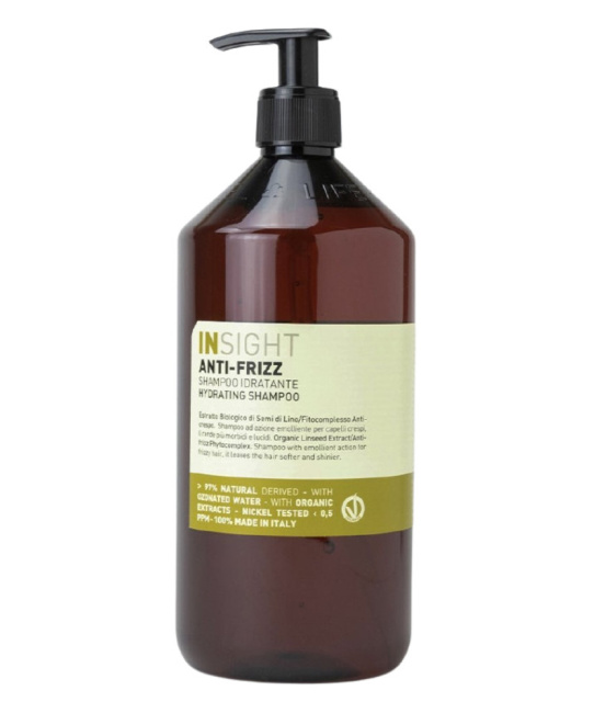 INSIGHT INSIGHT Микс ANTI-FRIZZ ( Шампунь разглаживающий для непослушных волос Hydrating Shampoo 900 ml;САШЕ), 900мл
