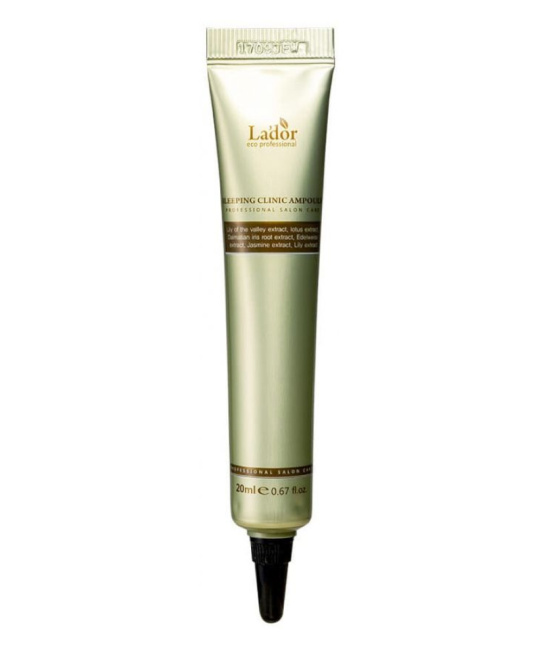 Lador Ночная восстанавливающая сыворотка для волос Sleeping Clinic Ampoule, 20мл