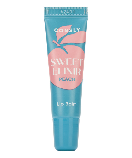 Consly Бальзам для губ SWEET ELIXIR с экстрактом персика, 10мл