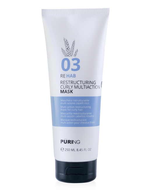 PURING Маска для кудрявых волос PR 03 REHAB, 250мл