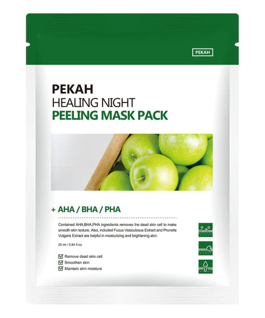 PEKAH Вечерняя восстанавливающая отшелушивающая маска, 25мл